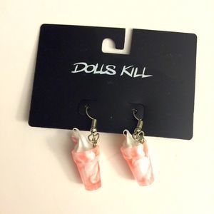 Dolls Kill MILKSHAKE ICE CREAM EARRINGS